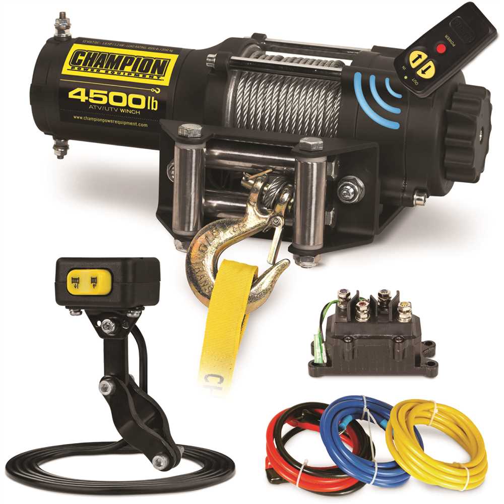 Champion Power Equipment 14560 Power Equipment 4500 lbs. ATV