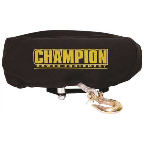 Champion Power Equipment 18032 Medium Neoprene Winch Cover for 4,500 lbs. Champion Winches