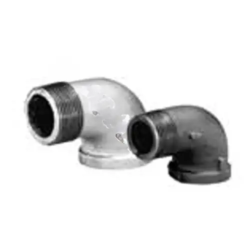 2" Galvanized Malleable 90 Degree Street Elbow