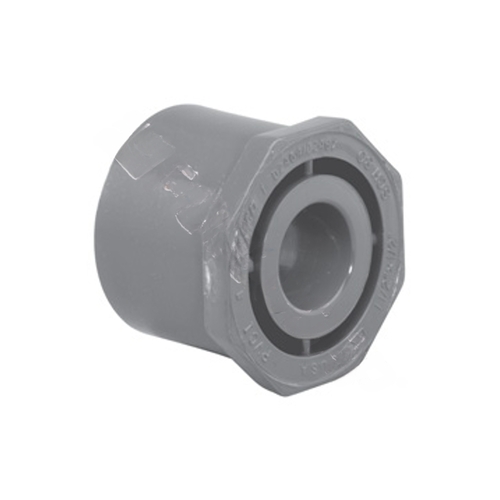 6" X 4" Sp X Sl Reducer Bushing (flush Style) Gray