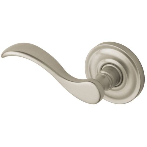 Baldwin 5455V.LDM Wave Left Handed Half Dummy Lever with 5048 Rose and Concealed Screws