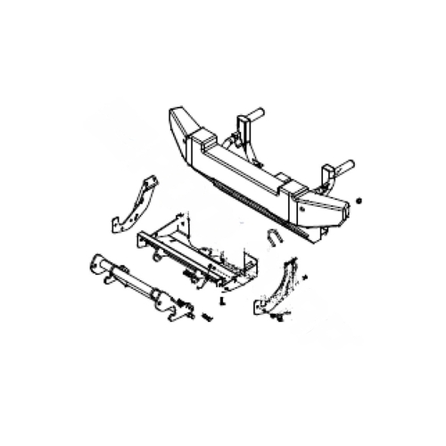 2004-2021 Kawasaki Mule 3010/4010 Full-size Utv Undercarriage