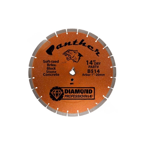 DIAMOND PROFESSIONALS BS45 Bronze Series Segmented Blade Dry/wet 4.5"