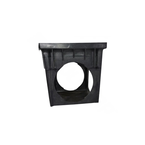 24" Black Catch Basin With 4 Openings