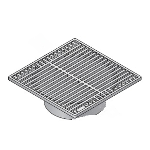 NATIONAL DIVERSIFIED SALES INC 883S Nds 8" Square Grate Snd