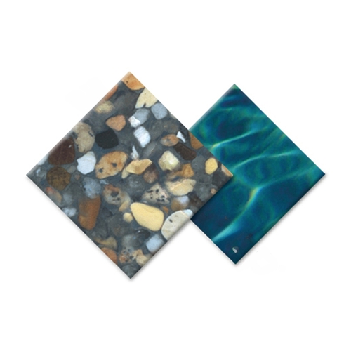 PREMIX-MARBLETITE 050230 80 Lb Bag Tahiti Freestone Pre-blended Small Pebble Pool Finish