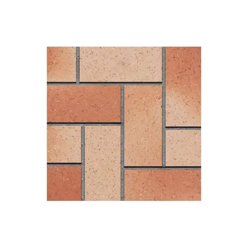 Pacific Clay Brick Products 074301400 8 x 4"  Solid Paver; Royal Saltillo, 8 x 4 Inch, 2-1/4 Inch Thick, 510/Pallet, 4.5/sq-ft