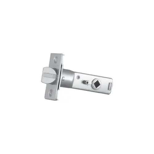 Knob Passage Latch & Strike Satin Black