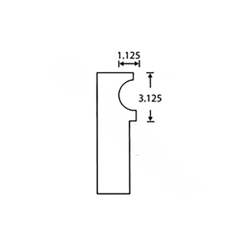 Stegmeier MC-300 8' Mini-cap 300 Wall Cap Form - pack of 10