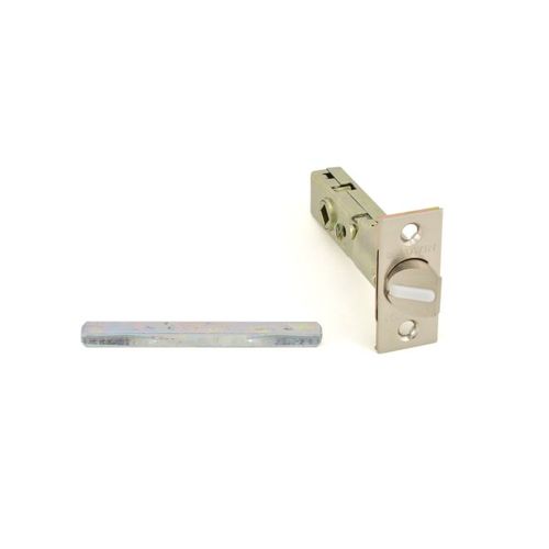 2-3/4" Estate Lever Passage Latch with Full Lip Strike Satin Nickel Finish