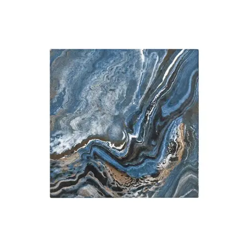 6" X 6" Onyx Tile Cobalt