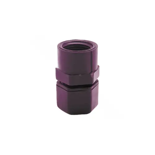 3/8" X .5" Black Polypropylene Connector Tube X Female Npt