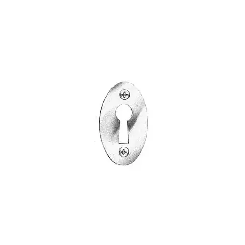 Key Plate Lifetime Bright Nickel Finish