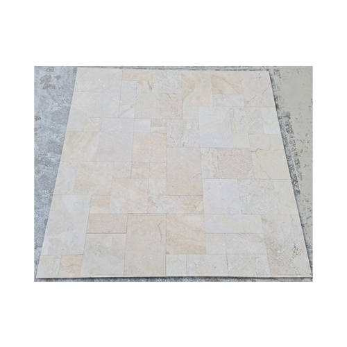 1.2cm X French Pattern Travertine Soft Edge Terranova