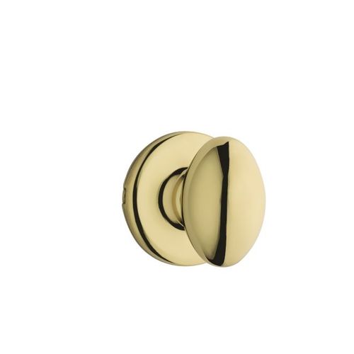 Aliso Knob Interior Dummy Handleset Trim, Bright Polished Brass