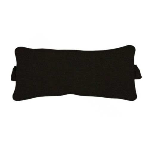 Black Signature Headrest Pillow