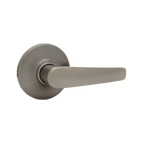 Delta Lever Interior Single Cylinder Handleset Trim, Satin Nickel Blackened