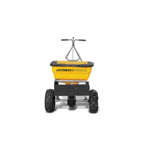 Hotshot Heavy Duty Walk Behind Spreader, 100lb Capacity, 1.8cuft