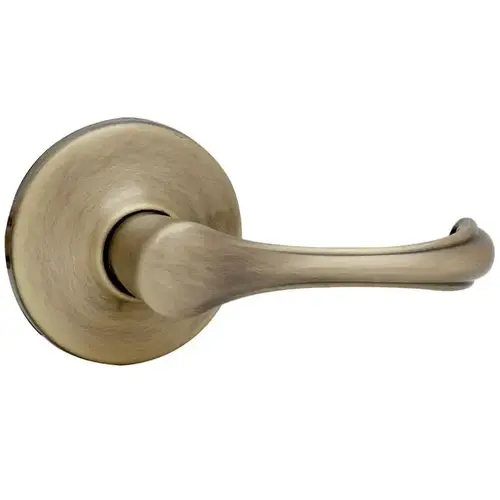 Dorian Interior Dummy Handleset Trim with New Chassis Antique Brass Finish