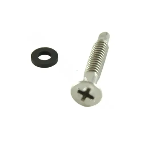 Stainless Steel Pilot Screw With Captive Gum Washer