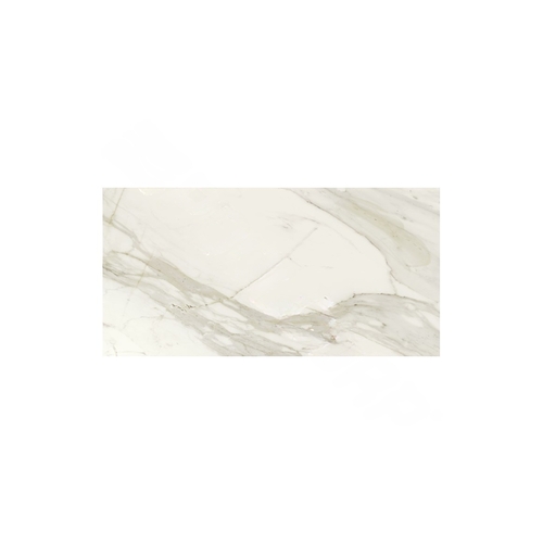 Pera Tile ELI-CALACATTA GLOSSY 24" X 48" Elite Calacatta White