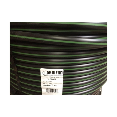 1/2" Green Stripe Pe Tubing