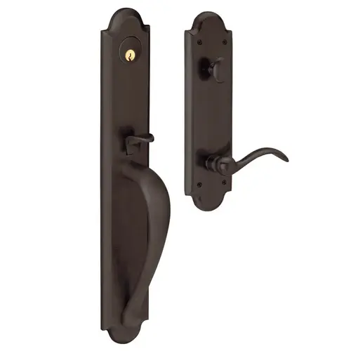 6402.112.LFD Boulder/Beavertail LH Full Dummy Handleset - Venetian Bronze