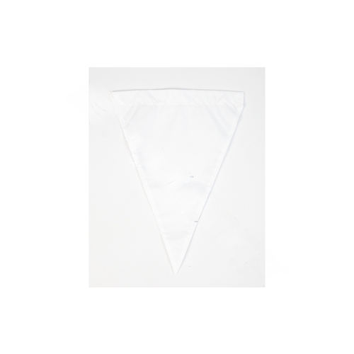 11"x14.5" White Nylon Backstroke Flag