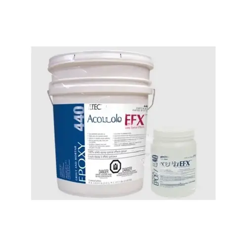 Accucolor Efx Epoxy Special Effects Grout Parts B & C 5 Gal