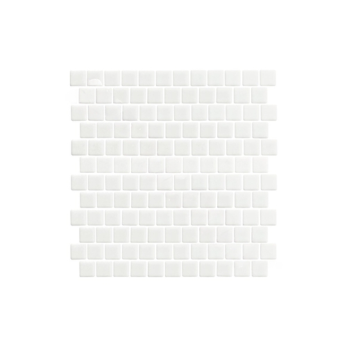 1" X 1" Tile Glossy White