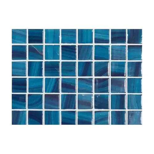 Nature Dark Blue Glass Tile 20 Sheets/case