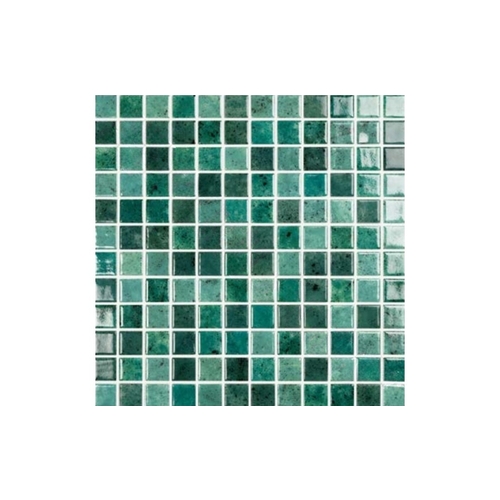 1 X 1 Nature Bali Glass Tile 20 Sheets/case Green