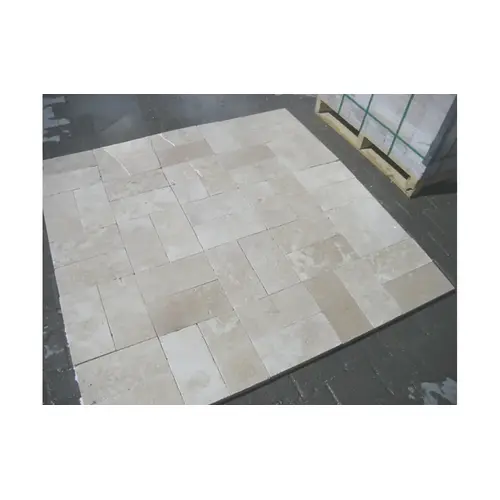 24" X 24" Tumbled Paver Light Ivory