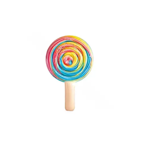 Rainbow Lollipop Float 78" X 50" X 10"