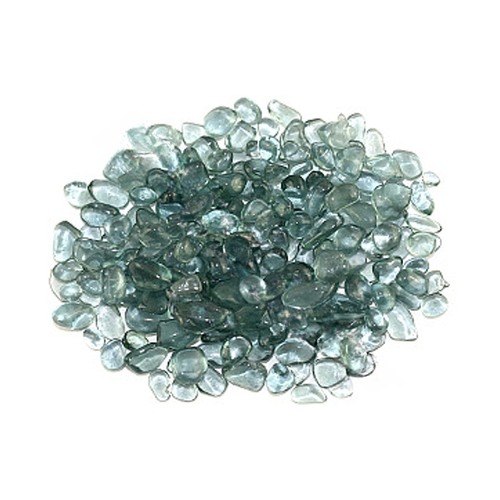 50 Lb Jelly Bean Glass Beads Gray