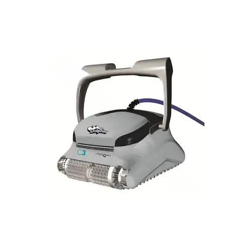 Dolphin C3 Dual Drive Pool Cleaner With Caddy And Remote