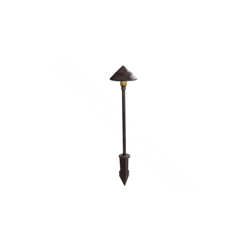 2' Led Textured Bronze Path Light 3w Brown