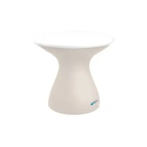 White Lid Cloud Base Autograph Standard Side Table