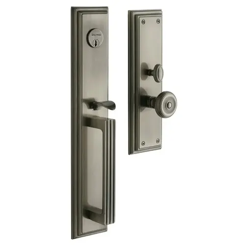 Estate Mortise Tremont Trim Set Antique Nickel