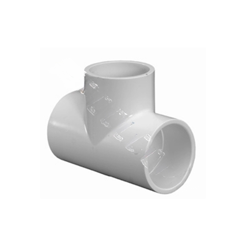 Lasco 401012BC Pipe Tee, 1-1/4 in, Slip, PVC, White, SCH 40 Schedule, 370 psi Pressure