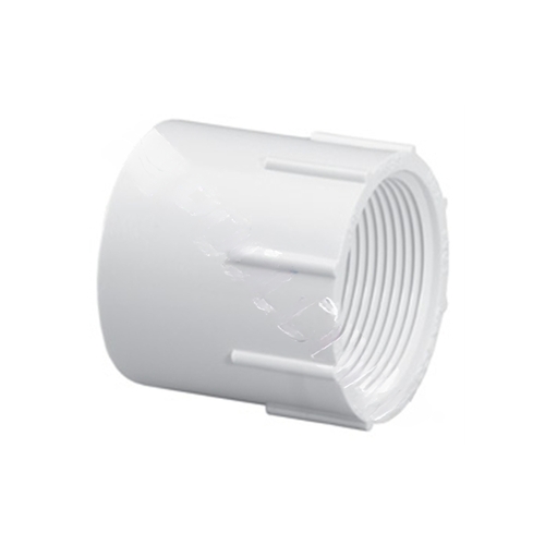 435-025  2.5"sxfpt Sch40 Pvc Female Adapter White