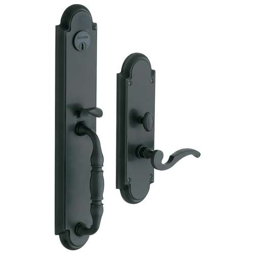 Right Hand Hamilton Double Cylinder Entry Mortise Trim Oil Rubbed Bronze Finish