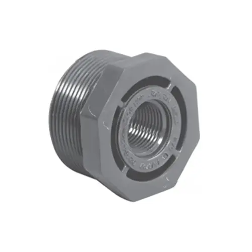 1.25" X .75" Mpt X Fpt Sch80 Reducer Bushing (flush Style)