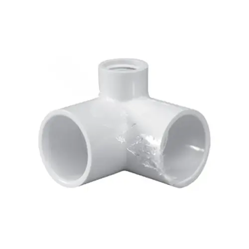 .5" Slip X Slip X Fpt 90 Degree Sch40 Side Outlet Elbow