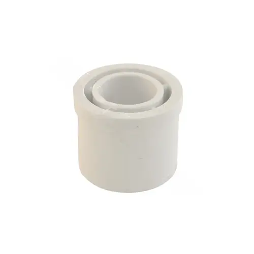 WESTLAKE PIPE AND FITTINGS 437210BC 1-1/2" X 3/4" Sch 40 Pvc Spigot X Slip Reducer Bushing