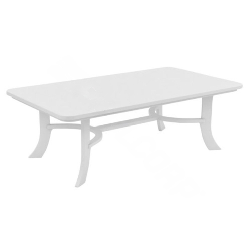 White Rectangle Legacy Coffee Table