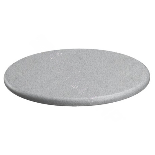 22" Granite Grey Signature Side Table Lid Only Without Umbrella Hole Gray