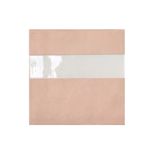 6" X 6" Contemporary Porcelain Tile Rose Quartz Nelly Dcor Pink