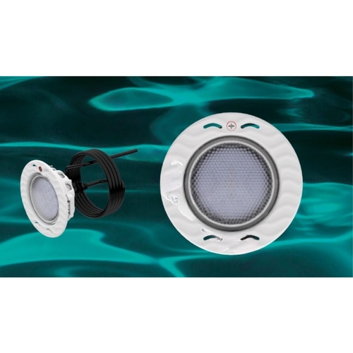 Small Multicolor Lite Star Retrofit Led Spa Light With Gray Trim Ring 12v 17w