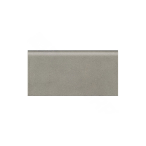 Pera Tile CON-MINERAL GREY SBN MATTE 3" X 6" Contemporary Surface Bullnose Mineral Grey Gray